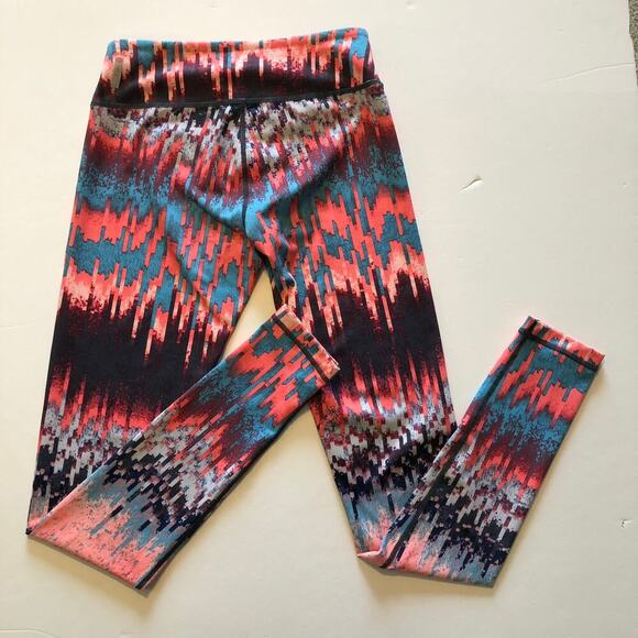 Zella Multicolor Workout Leggings Hidden Pocket Women's Athleisure - Size XXS - Picture 6 of 6
